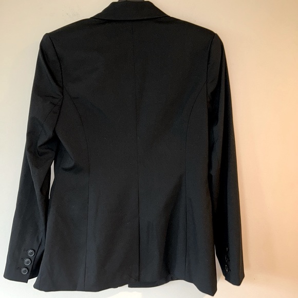 Halogen size XS blazer, suit jacket, classic basic black, EUC - Picture 2 of 3